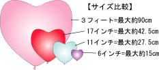 �n�[�g�^�S�����D�T�C�Y��r