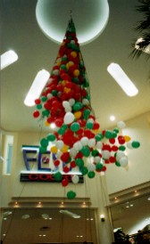 バルーンドロップ クリスマスツリー サプラ