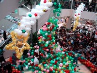 バルーンドロップ クリスマスツリー サプラ