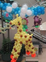バルーンオブジェ きりん